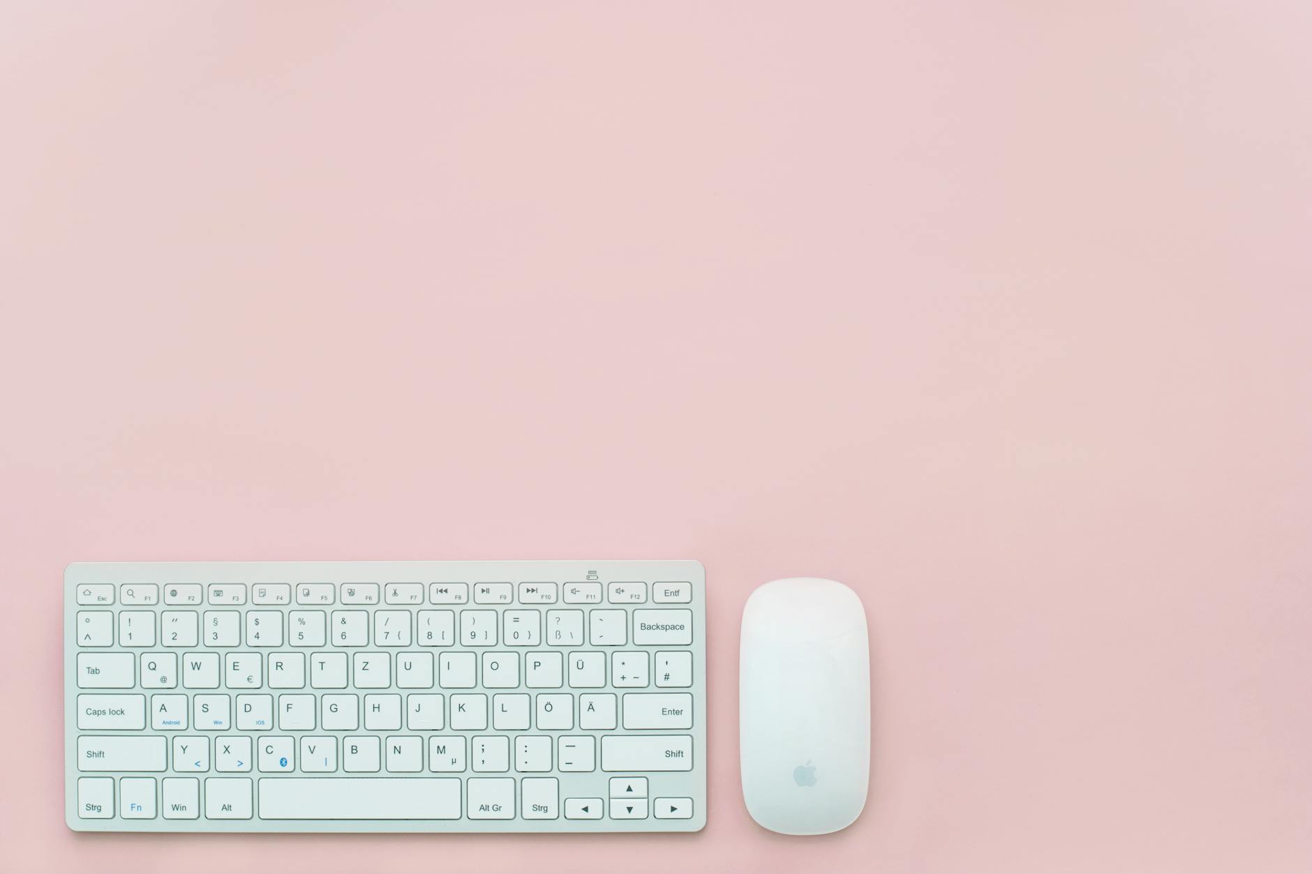 apple keyboard and magic mouse